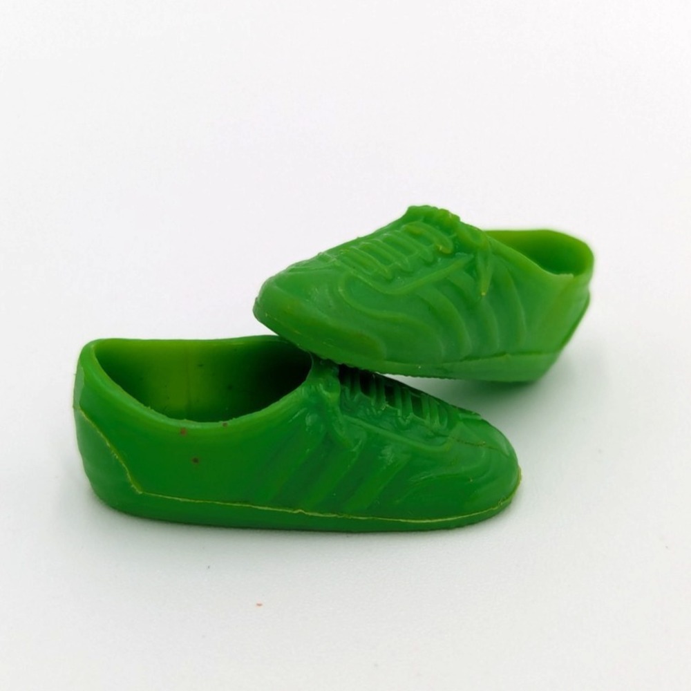Vintage *Barbie* Lime Green Sneakers, Athletic Shoes, China, 90's